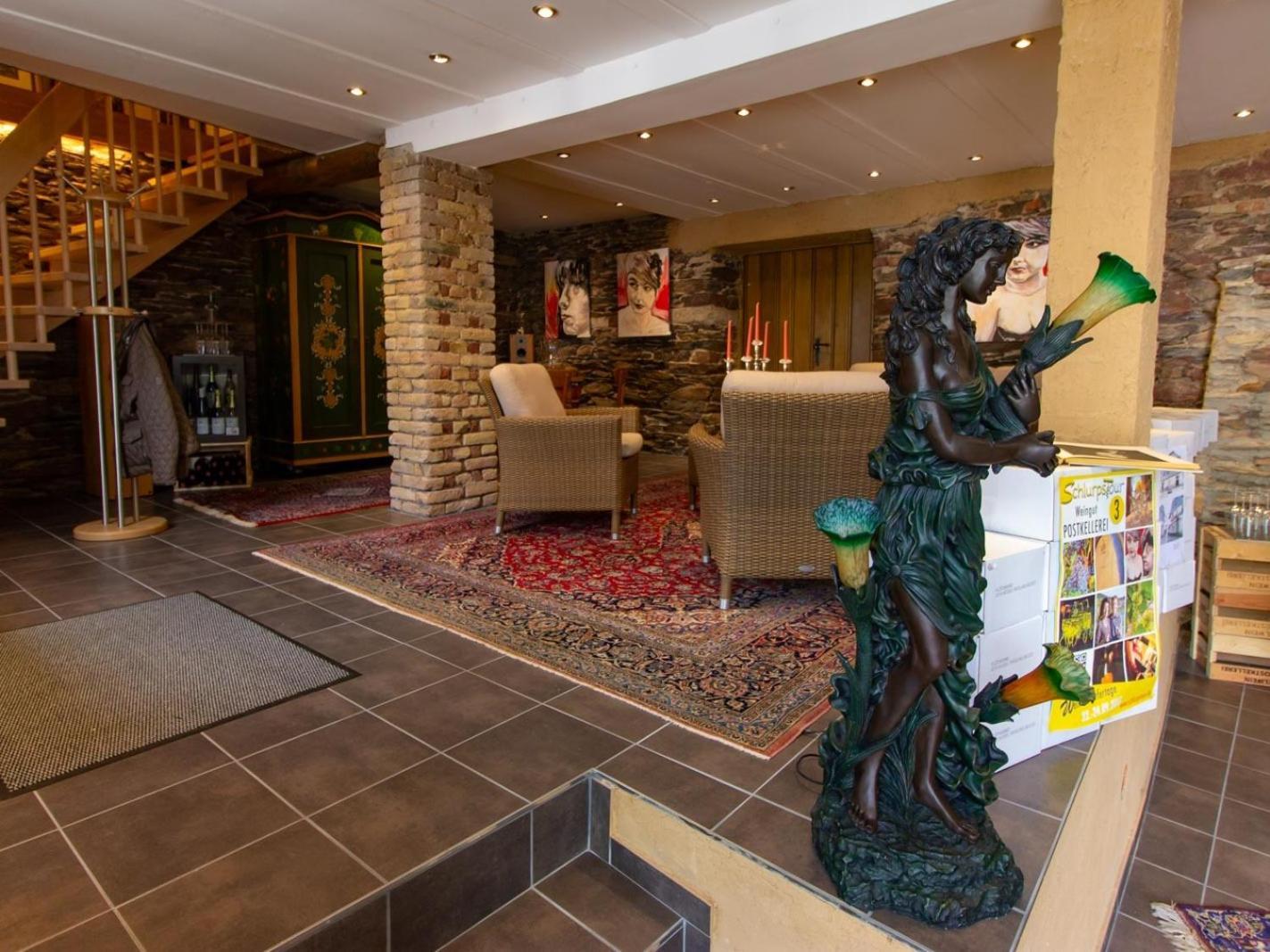 Hotel Zur Post - Burg An Der Mosel Стая снимка